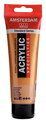 Royal Talens Amsterdam Acrylverf 120 ml - Donkergoud 803