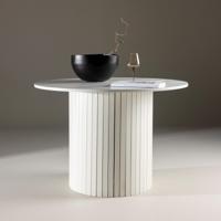 Nohr Ronde Eettafel 'Adrin' 110cm, kleur Wit - thumbnail
