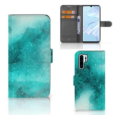 Hoesje Huawei P30 Pro Painting Blue