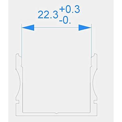 Deko Light 970201 AU-02-20 U-profiel Aluminium (b x h x d) 21.70 x 20 x 2000 mm 2 m Deko Light 970201 AU-02-20 U-profiel Aluminium (b x h x d) 21.70 x 20 x 2000 mm 2 m
