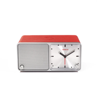 Geneva Time Wekker/bluetooth speaker - Rood - thumbnail