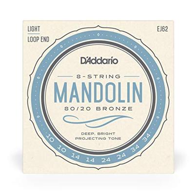 D'Addario EJ62 snarenset voor mandoline D'Addario EJ62 snarenset voor mandoline