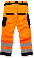 Blåkläder Multinorm inherent werkbroek 15881513 | High Vis Oranje/Marineblauw | Maat 54 - 7330509720813 - thumbnail