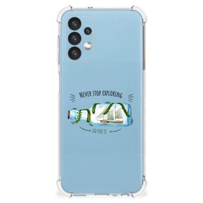 Samsung Galaxy A13 (4G) Stevig | Bumper Hoesje | Boho Bottle