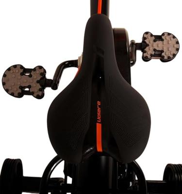 Volare thombike kinderfiets - jongens - 12 inch - zwart oranje - twee handremmen