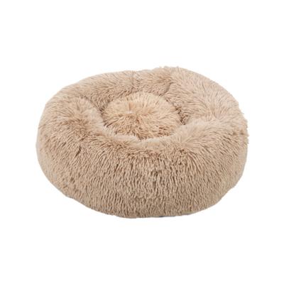 Beeztees Yali - hondenbed - pluche - beige - diam. 50 cm