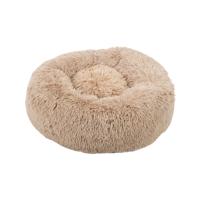 Beeztees Yali - hondenbed - pluche - beige - diam. 50 cm - thumbnail