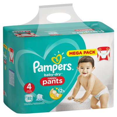 Pampers Luierbroekjes Baby Dry Maat 4 - 82 Stuks
