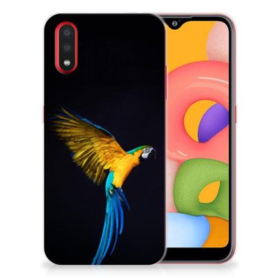 Samsung Galaxy A01 | TPU Hoesje | Papegaai