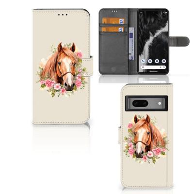Telefoonhoesje | Met pasjeshouder | voor Google Pixel 7 Paard Telefoonhoesje | Met pasjeshouder | voor Google Pixel 7 Paard