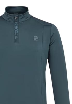 Protest Rewill 1/4 Zip Pully Heren Yale Blue M