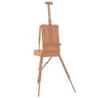 Schildersezel 81x121x173 cm massief beukenhout - thumbnail