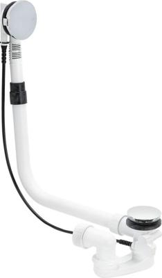 Viega Multiplex Visign M5 verlengde badafvoercombinatie voor speciaal bad chroom Viega Multiplex Visign M5 verlengde badafvoercombinatie voor speciaal bad chroom