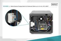 Digitus DN-45004 Laad- en managementsysteem Kast Bekabeling voor USB-C - thumbnail