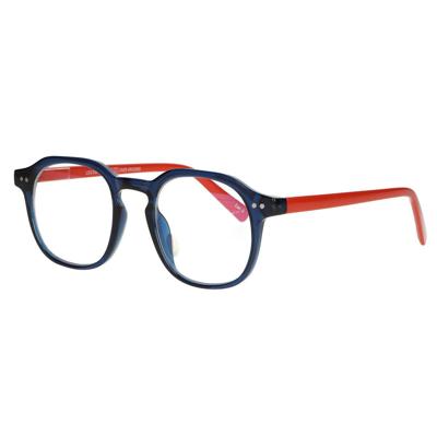 Spectrum computerbril blauw/oranje 3.00