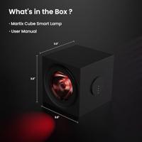 Yeelight Cube Slimme tafellamp Wi-Fi/Bluetooth - thumbnail