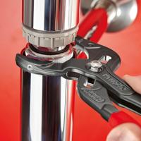 Knipex Sifon-/connectortang | lengte 250 mm spanwijdte 10-75 mm | zwart gefosfateerd | met kunststofbek | 1 stuk - 81 11 250 - thumbnail
