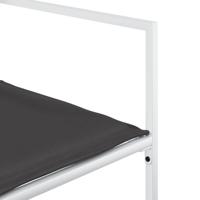 9-delige Tuinset met kussens textileen wit - thumbnail