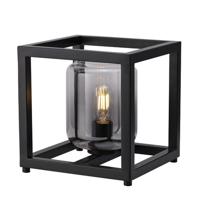 Freelight Tafellamp Dentro B 26 cm rook glas zwart - thumbnail