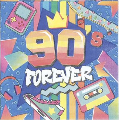 Forever 90&apos;s Servetten (20st) - thumbnail