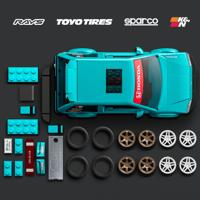 Hot Wheels Custom '90 Honda Civic EF bouwset - thumbnail