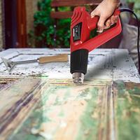 Heteluchtpistool 2000W incl Accessoires en opbergkoffer - thumbnail