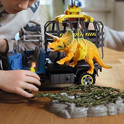 Schleich dinosaurs truckmissie 42565 - thumbnail
