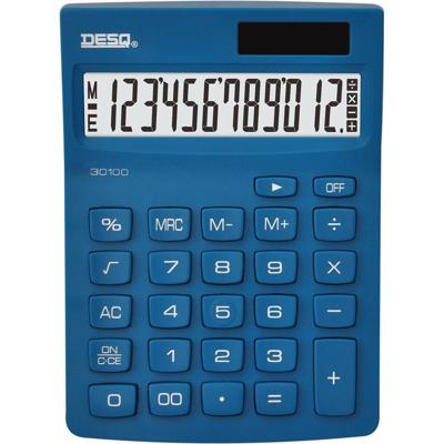 Desq bureaurekenmachine New Generation Compact 30100, donkerblauw