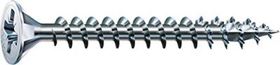 200 Spax schroeven 4,5x35mm voldraad verzonken kop PZ2 - thumbnail