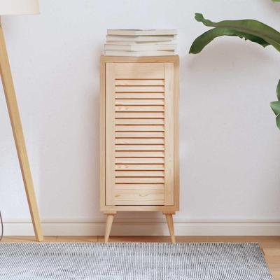 Kastdeur met lamellen 61,5x29,5 cm massief grenenhout Kastdeur met lamellen 61,5x29,5 cm massief grenenhout