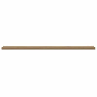 Wandschappen 4 st 60x10x1,5 cm bewerkt hout artisanaal eiken
