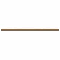 Wandschappen 4 st 60x10x1,5 cm bewerkt hout artisanaal eiken - thumbnail