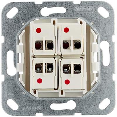 Luidsprekeraansluiting 4V Gira zuiver wit glanzend 569403