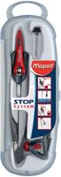 Maped passer Stop System, 3delige passerdoos met 1 passer Stop System, 1 universeel inzetstuk, 1 kokertje - thumbnail