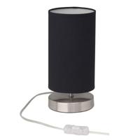 Brilliant Zwarte nachtkast lampClarie - 13247/06 - thumbnail