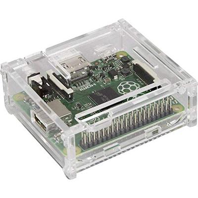 Joy-it RB-Casea+01 SBC-behuizing Geschikt voor serie: Raspberry Pi® Transparant