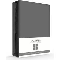 Dreamhouse Dubbel Jersey 220 gr. Hoeslaken Antraciet 140 x 200/220 cm