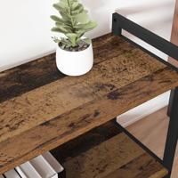 Boekenkast Oud hout 80 x 30 x 48.5 cm Bewerkt hout - thumbnail