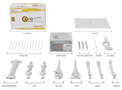 Seasonic Core-GX-850 Netvoedingsmodule 850 W ATX 80 Plus Gold
