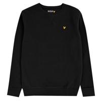 Classic Crew Neck Fleece Black - thumbnail
