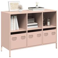 Dressoir 101,5x39x73,5 cm koudgewalst staal roze - thumbnail