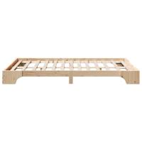 Bedframe Naturel 135 x 190 cm Massief grenenhout - thumbnail