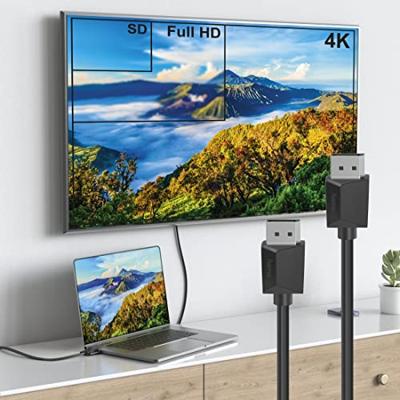 Hama DisplayPort-kabel, DP 1.2, Ultra-HD 4K, 3,00 m Optische kabel