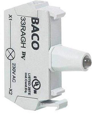 BACO 33RAGL LED-element Groen 12 V/DC, 24 V/DC 1 stuk(s)
