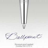 10 Parker QuinkFlow balpenvullingen blauw medium - thumbnail