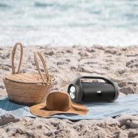 Bold Bluetooth Speaker Draadloos met Extra Bass - Microfoon Ingang, LED en TWS (HPG540BT) - thumbnail