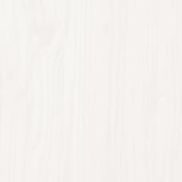 Bedframe massief hout wit 90x190 cm - thumbnail