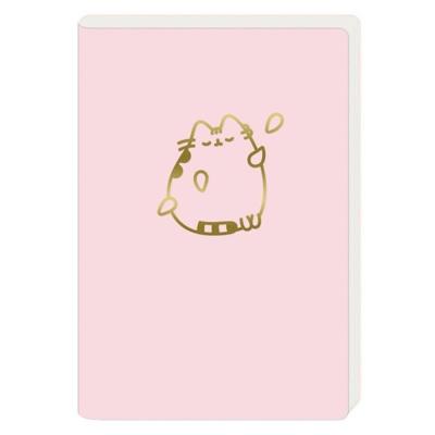 Blueprint Collections Pusheen luxe notitieboek A5 roze/goud Blueprint Collections Pusheen luxe notitieboek A5 roze/goud