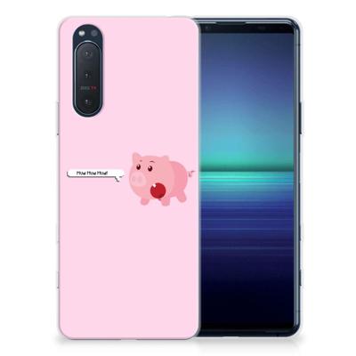 Sony Xperia 5II Telefoonhoesje met Naam Pig Mud Sony Xperia 5II Telefoonhoesje met Naam Pig Mud
