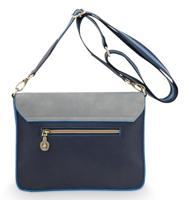 Pip Studio Fenna Schoudertas Klein Uni Blauw - thumbnail